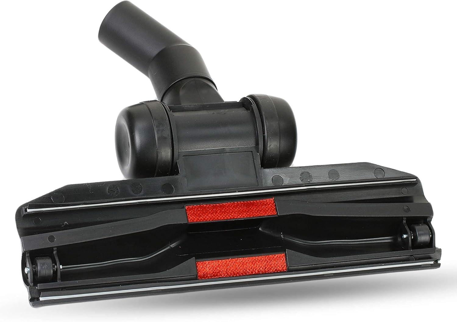 image:image125 Vacuum Floor Brush Attachment 10 Wide Soft Bristles with Two Adapters for 1375 amp 15 Compatibility Fits many Shop Vac Shark Hoover Eureka Dirt Devil Miele Oreck and More5Pack Deluxe