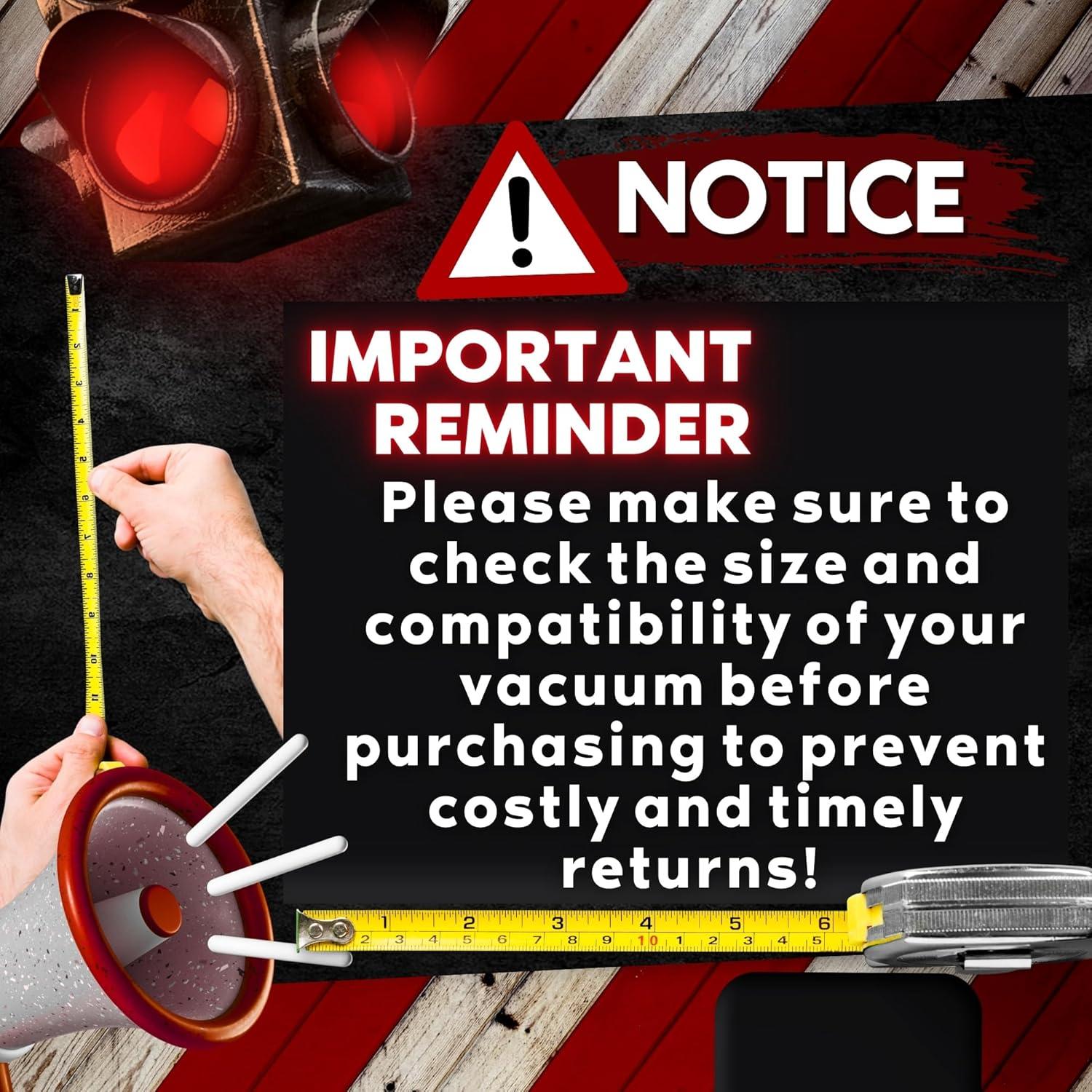 image:image125 Vacuum Floor Brush Attachment 10 Wide Soft Bristles with Two Adapters for 1375 amp 15 Compatibility Fits many Shop Vac Shark Hoover Eureka Dirt Devil Miele Oreck and MoreUpholstery Tool