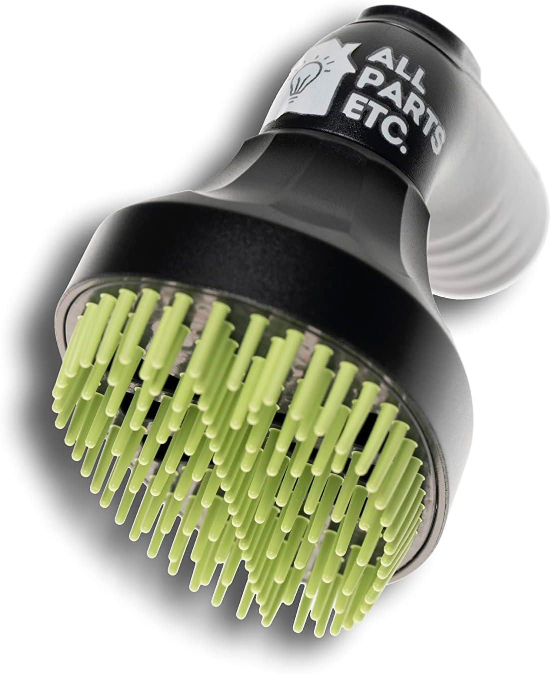 image:image125 Vacuum Floor Brush Attachment 10 Wide Soft Bristles with Two Adapters for 1375 amp 15 Compatibility Fits many Shop Vac Shark Hoover Eureka Dirt Devil Miele Oreck and MorePet Grooming Tool
