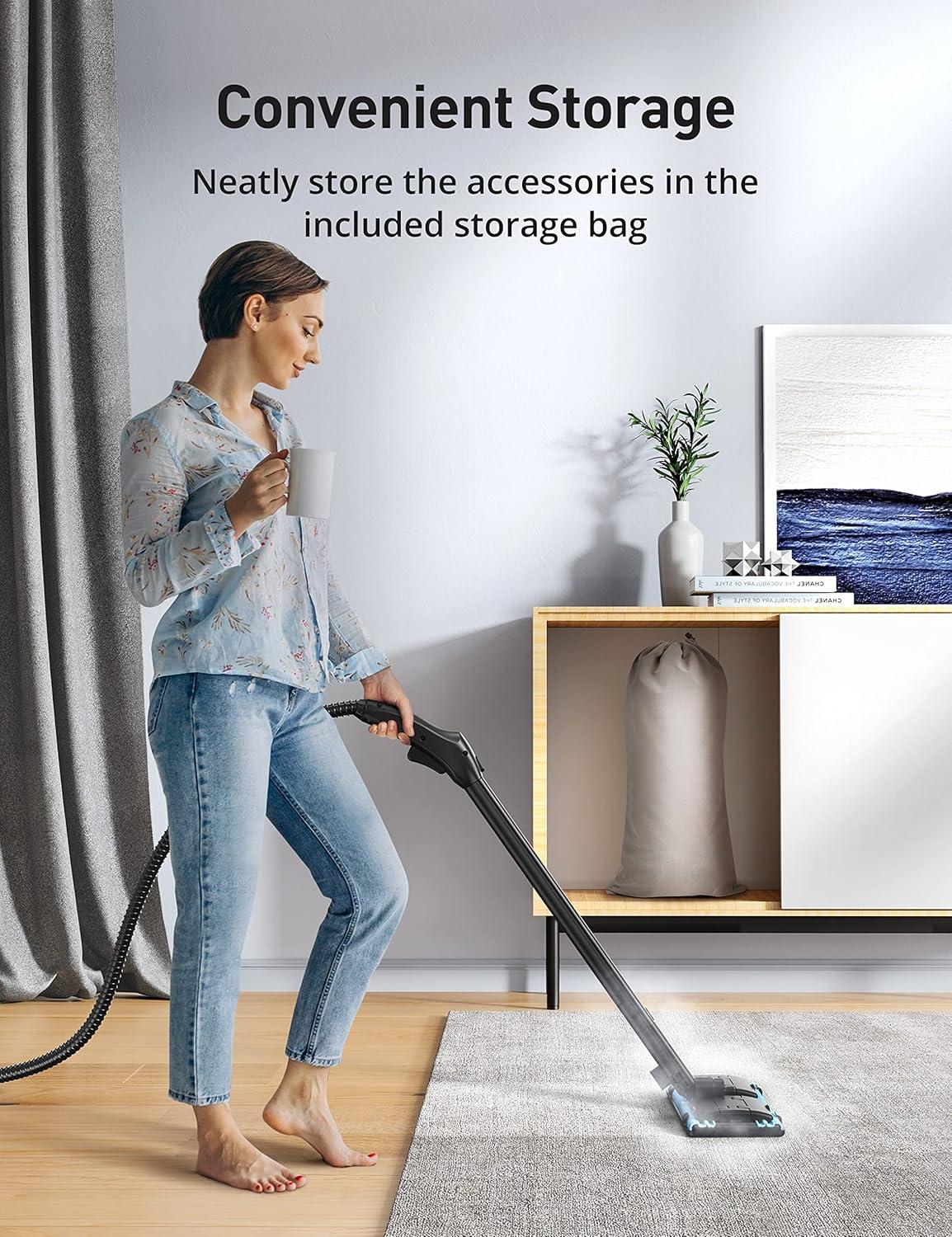 image:imageAspiron CA019LVUS1 Steam Cleaner Brush Heads Fit for ASCA019 ASCA030 3 Nylon Brush Heads and 3 Stainless Steel Brush Heads