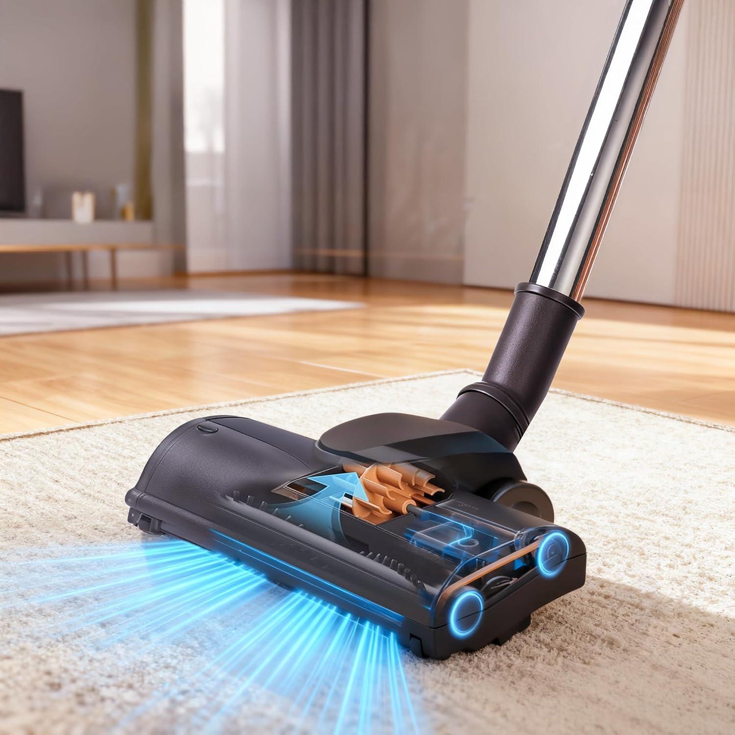 image:imageAspiron Vacuum Carpet Brush Attachment 125 Turbo Floor Brush for ASCA006 ASCA033 ASCA034 Universal Vacuum Cleaner Head Replacement Carpet amp Rug Cleaning