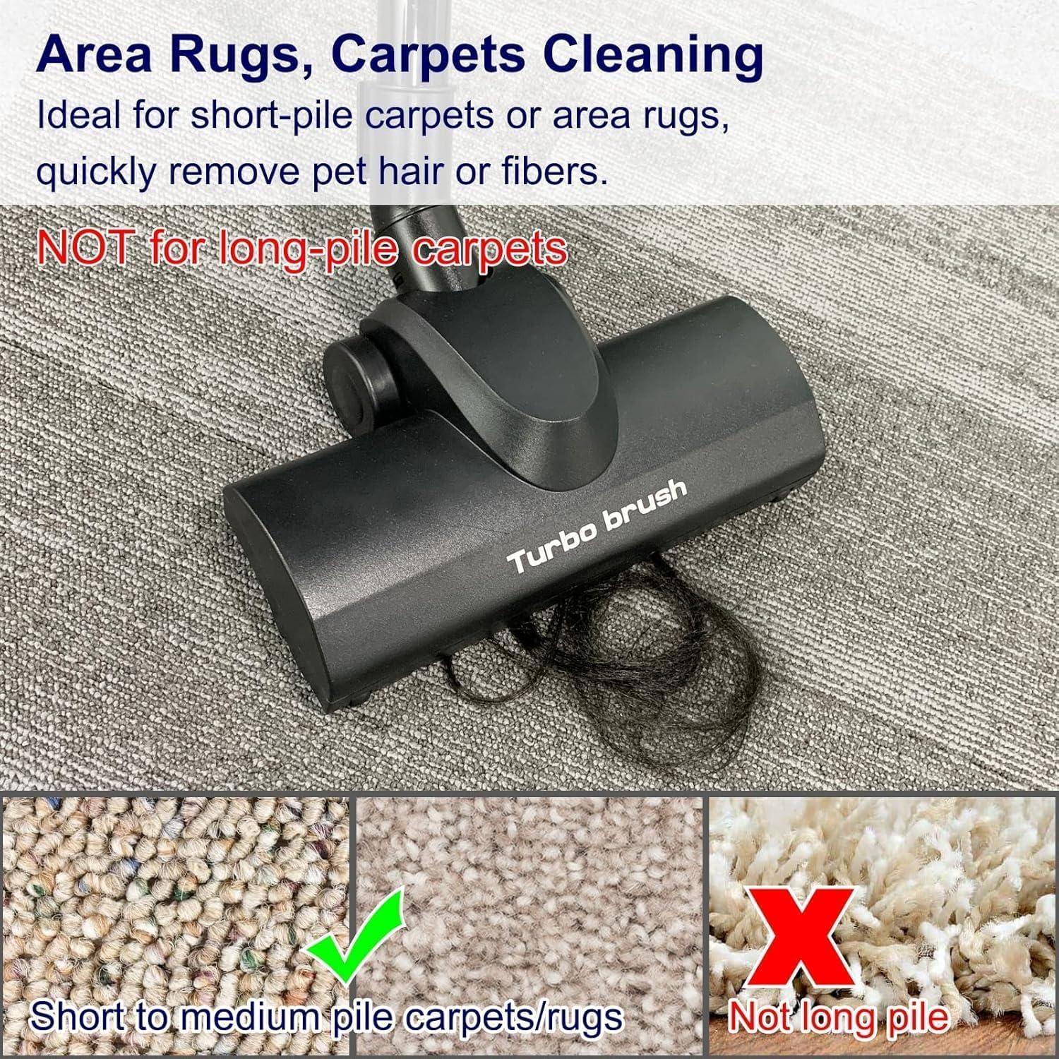 image:imageAspiron Vacuum Carpet Brush Attachment 125 Turbo Floor Brush for ASCA006 ASCA033 ASCA034 Universal Vacuum Cleaner Head Replacement Carpet amp Rug Cleaning