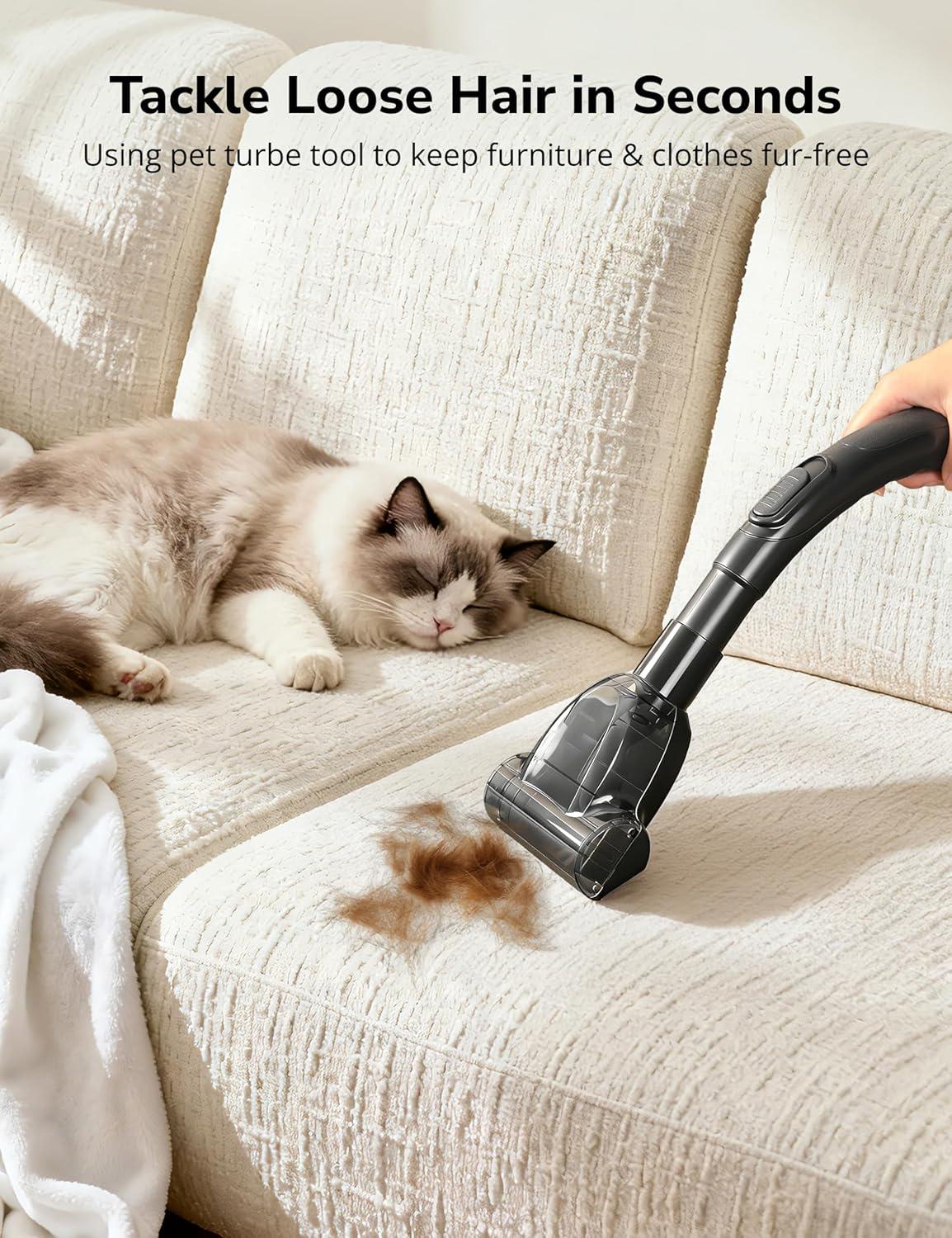 image:imageCanister Vacuum1700W45KPA Bagged Vacuum Cleaner5L Large CapacityAuto Cord RewindHEPA FilterLow Noise8M Cleaning RadiusVariable Power ControlEasy to PushHard FloorPetCarpetCeruleanLavender