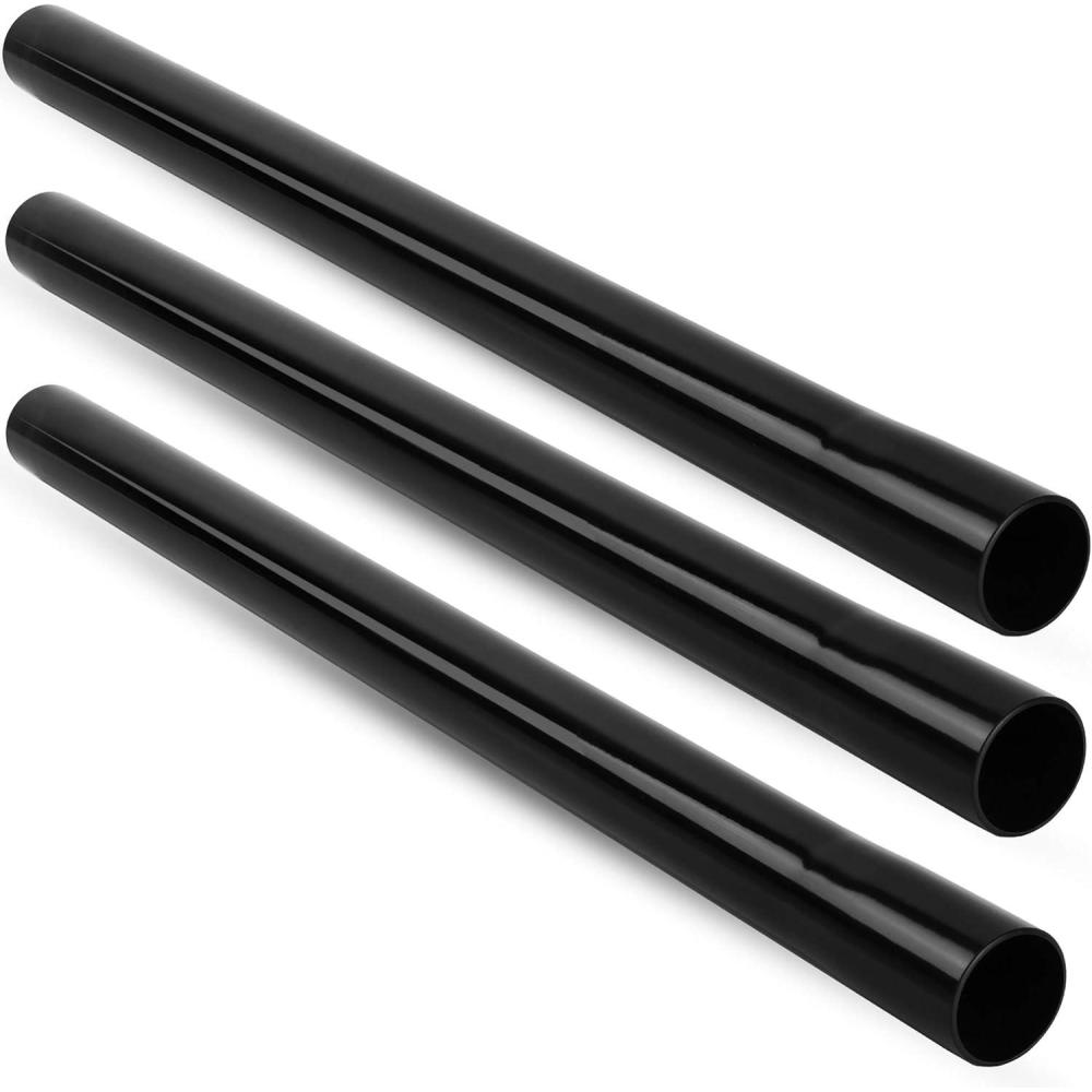 image:image125 Vacuum Floor Brush Attachment 10 Wide Soft Bristles with Two Adapters for 1375 amp 15 Compatibility Fits many Shop Vac Shark Hoover Eureka Dirt Devil Miele Oreck and More3 Pack