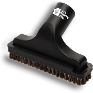 image:image125 Vacuum Floor Brush Attachment  10 Wide Soft Bristles with Two Adapters for 1375 amp 15 Compatibility Fits many Shop Vac Shark Hoover Eureka Dirt Devil Miele Oreck and MoreUpholstery Brush
