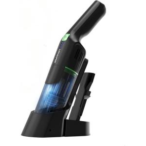 image:imageAspiron Cordless Handheld Vacuum 24KPA Powerful Car Vacuum 2Speed 2 Charging Methods Wireless Charger Ergonomic Handle Portable Rechargeable Vacuum Cleaner for Car Home Cream WhiteBlack Green