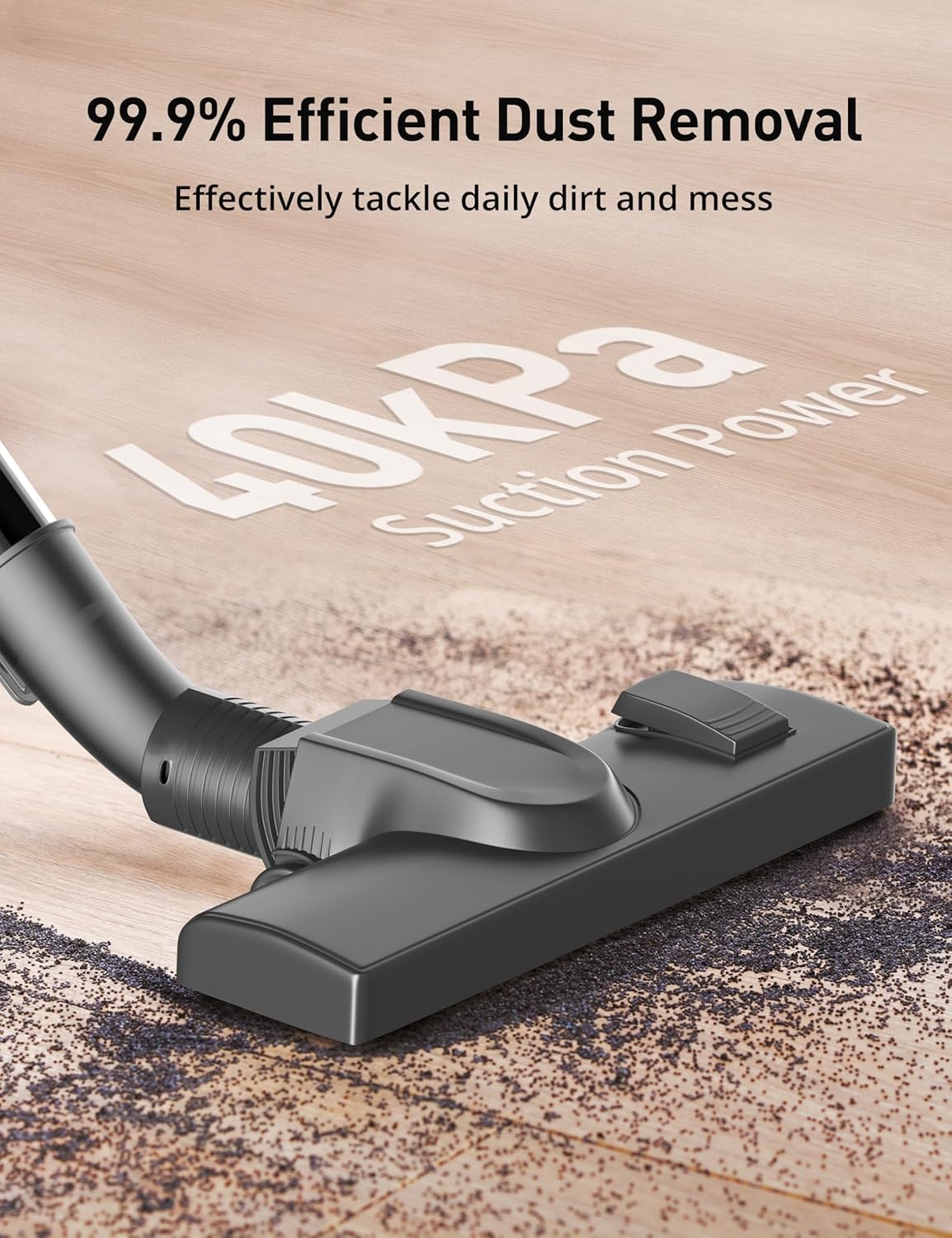image:imageAspiron Canister Vacuum 1600W40Kpa Canister Bagged Vacuum4QT Dust Bag H13 HEPA Filter 5 Tools PetFriendlyVariable Power Controlfor Carpets Hardwood Floors Stairs Pet Hair HouseholdCarSapphire